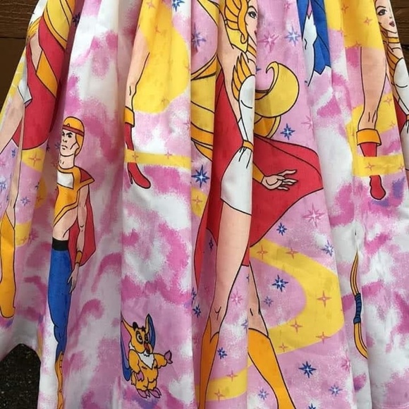 CUSTOM MADE PINUP STYLE SHE-RA DRESS - Picture 3 of 3